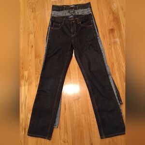 3 Pairs Of Old Navy Boys Size 14 Slim Jeans